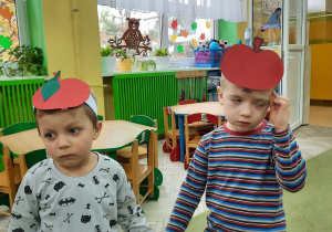 Mateusz i Olaf są jabłkami