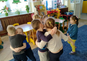 Wspólne przywitanie się