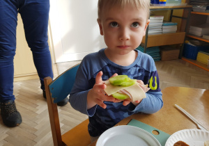 Błażej i jego kanapka