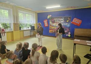 Wystąpienie Pani Dyrektor i Pani Wicedyrektor