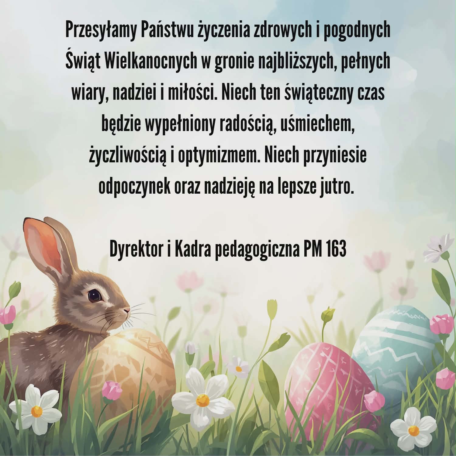 Karta z życzeniami świątecznymi