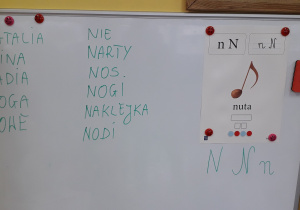 Poznajemy literę "N"