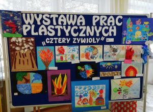 Wystawa projektu Erasmus + "Cztery żywioły"