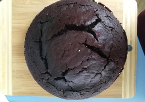 Nasze ciasto buraczkowo-czekoladowe upieczone!