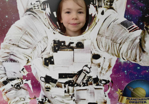 Hania jako astronautka