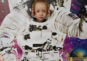 Kornel jako astronauta