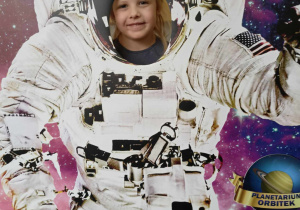 Kornelia jako astronautka