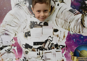 Marcel jako astronauta