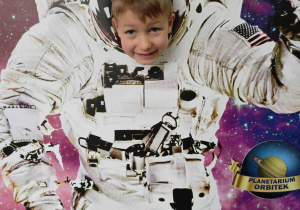 Wojtek jako astronauta