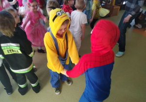 Minionek i Spiderman - Kacper i Jaś