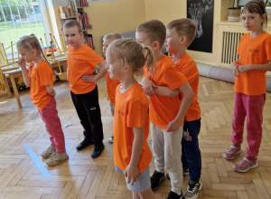 Reprezentacja PM 163 na sportowej olimpiadzie przedszkolaków