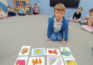 Filip odpowiada na pytania o warzywa, które lubi