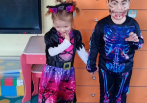 Milanka i milan w przebraniu.