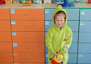 Bianka w przebraniu.