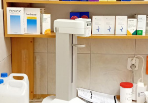 Urządzenie, które miesza składniki na maść