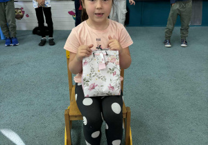 Michasia z cukierkami