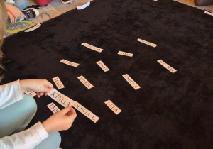 Dzieci podczas zajęć