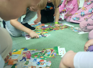 Popołudniowa zabawa w przedszkolu