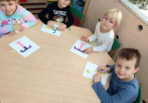 Plastelinowa litera T