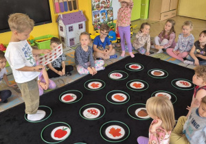 Tymek podczas zadania