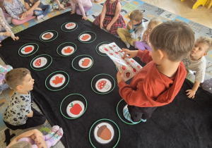 Ignaś podczas wykonywania zadania