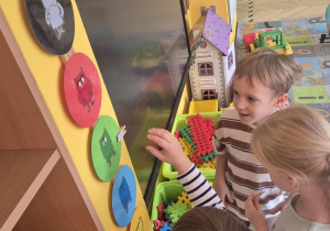 Ignaś podczas zajęć