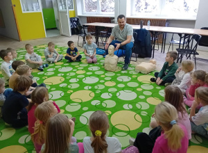 Zajęcia z ratownikiem medycznym