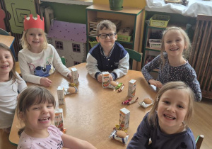 Poczęstunek od koleżanki