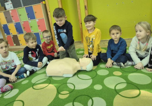 ćwiczenia dzieci na fantomie