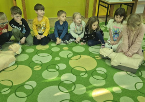 ćwiczenia dzieci na fantomie