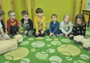 ćwiczenia dzieci na fantomie