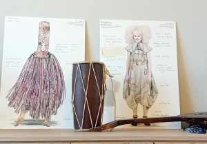 Projekty strojów Małgosi i miotły