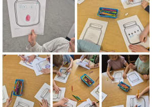 Praca plastyczna mój słój emocji