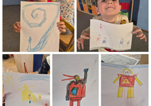 Superbohaterowie na obrazkach