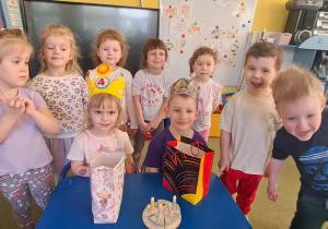 Anielka i Franio w dniu swoich urodzin