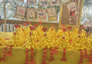 Nasze prace na kiermaszu Wielkanocnym