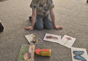 Mikołaj nazywa wskazany obrazek