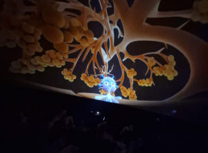 Wizyta w mobilnym planetarium